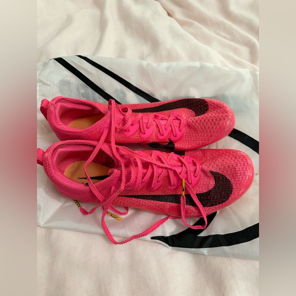 Nike Zoom Superfly Elite 2 Track spikes Women’s size 8 Men’s 6.5 Color Pink